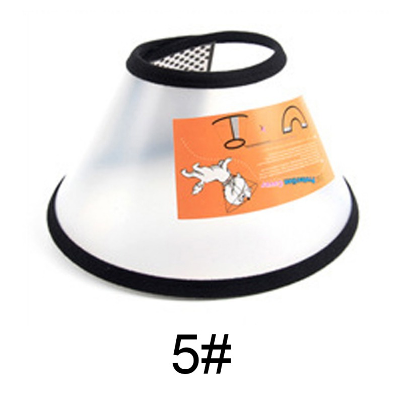 Pet Dog Cat AntiBite Neck Collar Cone Funnel Cover Safety Protector